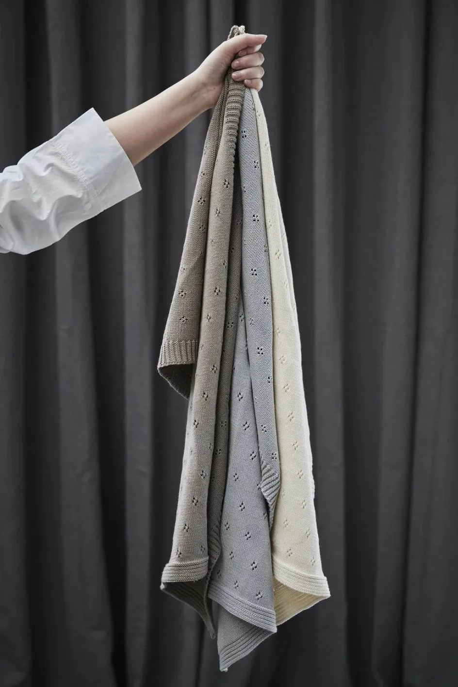 Discount Lene Bjerre Caia Viskestykke 37x50 cm, Taupe