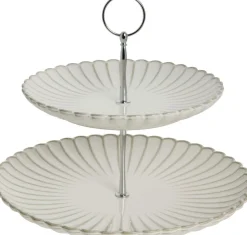 Discount Camille Etagere H27 cm, Råhvid Fade