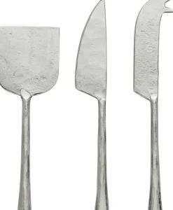 Hot Demilla Osteknive 3 Dele, Sølvfinish Serveringsbestik