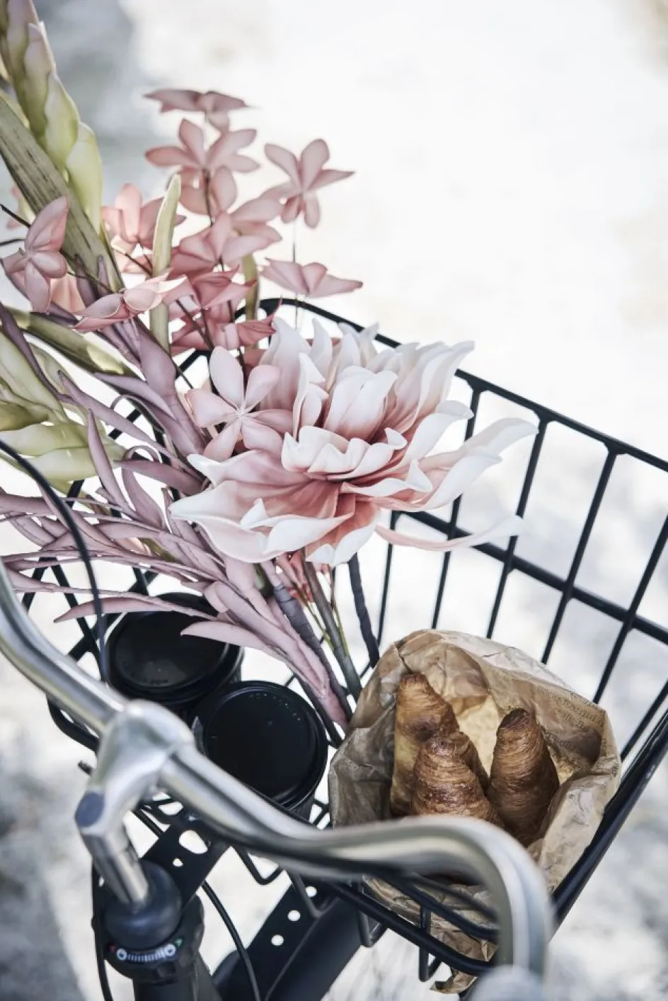Clearance Lene Bjerre Happia Kunstig Blomst 105 cm, Rose