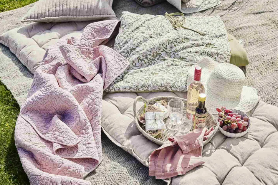 Discount Lene Bjerre Isabelle Plaid 130x170 cm, Lys Rosa