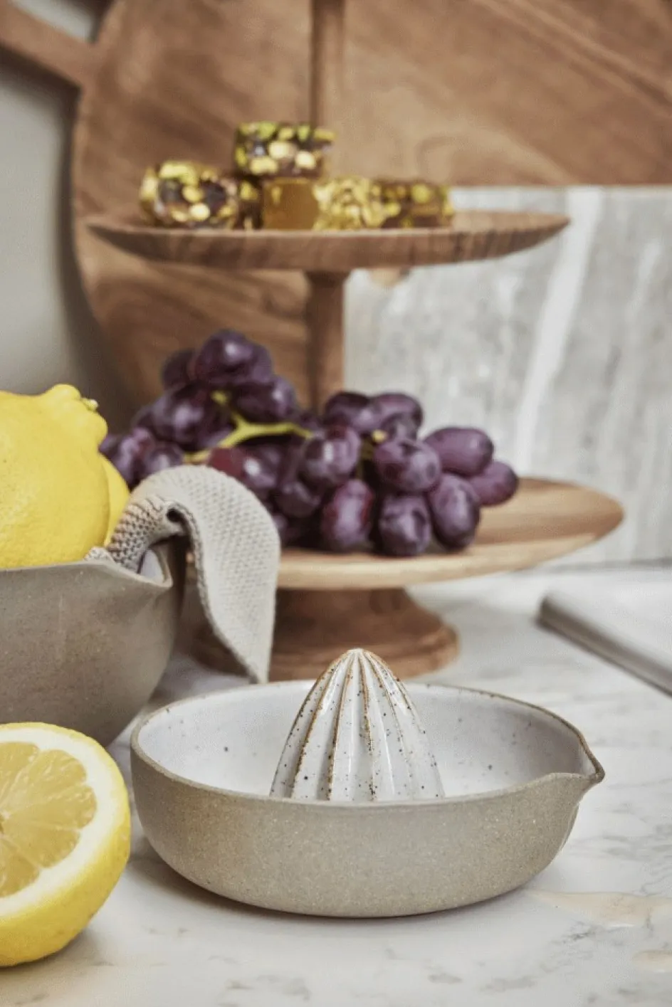 Clearance Lene Bjerre Joselia Citruspresser, Brun