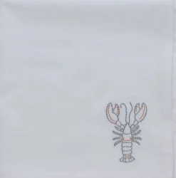 Discount Lene Bjerre Nerina Stofserviet 45x45 cm, Hummer