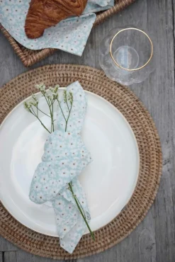 Outlet Lene Bjerre Norah Dækkeserviet , Bambus/Rattan