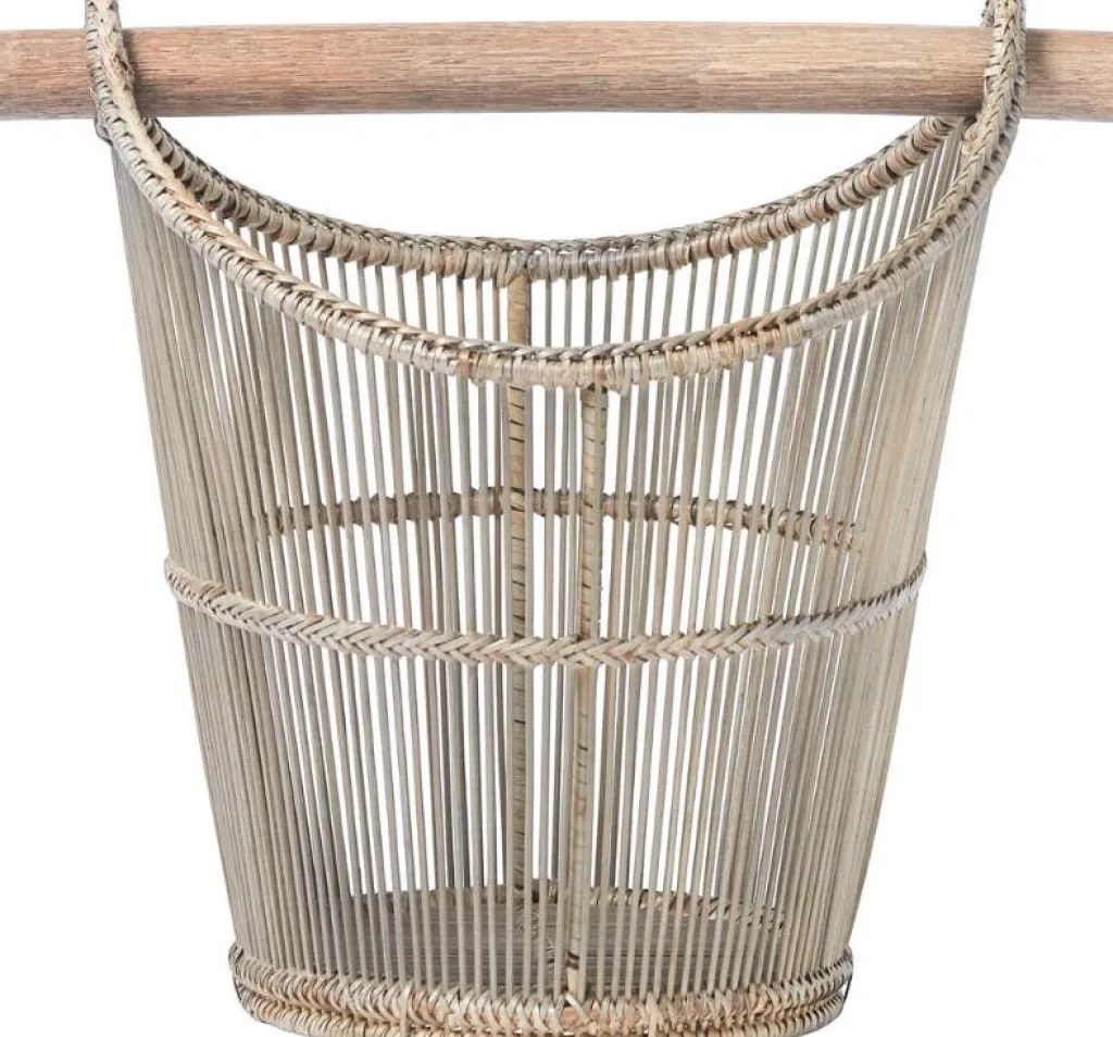 Lene Bjerre Kurve Og Kasser > Norah Kurv H37 cm, Bambus/Rattan