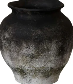 New Lene Bjerre Anna Vase/Krukke H26,5 cm, Antik Sort