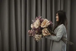 Outlet Lene Bjerre Happia Kunstig Blomst 90 cm, Grå