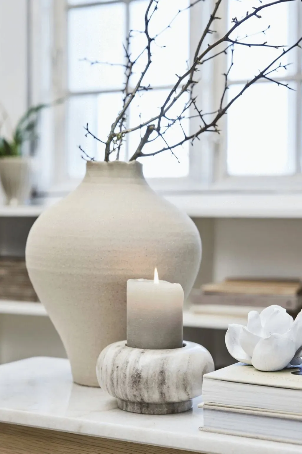 Lene Bjerre Stue|Vaser > Hesille Vase H, Sand
