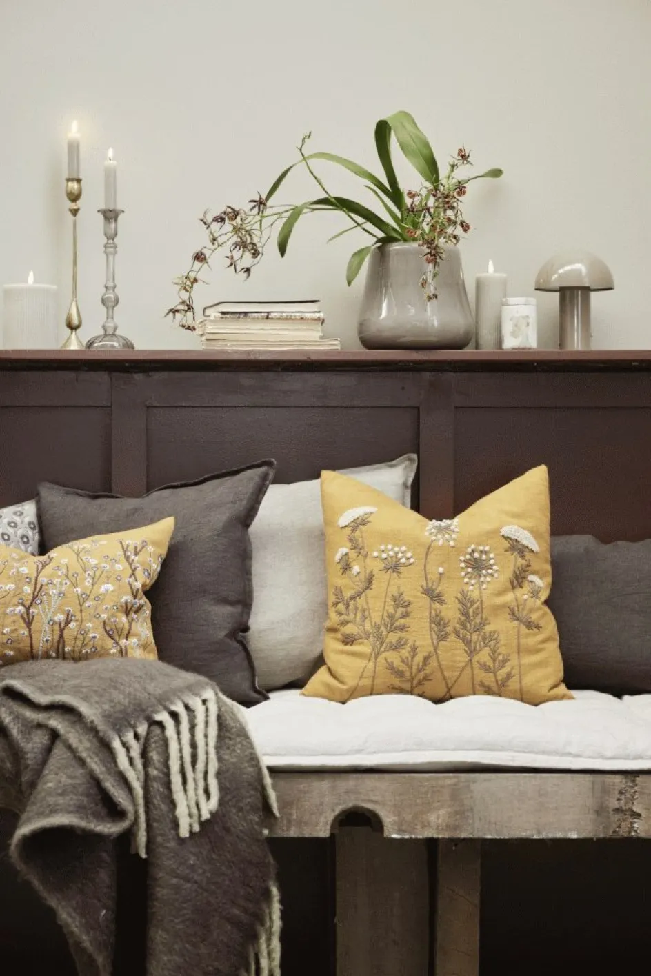 Outlet Lene Bjerre Josefine Vase H, Taupe