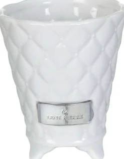 Lene Bjerre Stue|Urtepotter Og Krukker > Precious Urtepotteskjuler H12 cm, Hvid