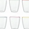 Discount Art Vandglas 6 stk. 29 cl, Multi Vandglas
