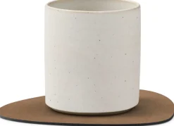 Sale Curve Recycled Læder Glasbrik 11x13 cm, Glasbrikker