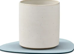 New Lind DNA Curve Recycled Læder Glasbrik 11x13 cm, Nupo Soft Sky