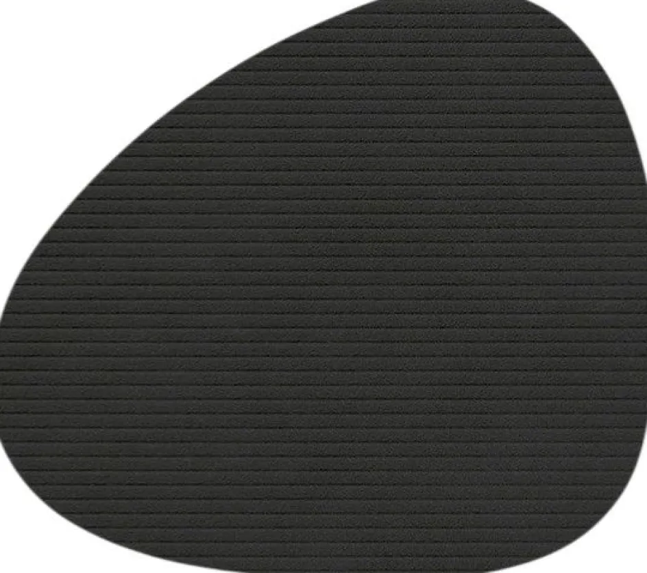 Discount Lind DNA Curve Recycled Læder Glasbrik 11x13 cm, Corduroy Black Ink