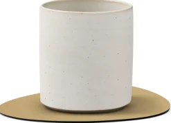 Discount Curve Vendbar Recycled Læder Glasbrik 11x13 cm, Glasbrikker