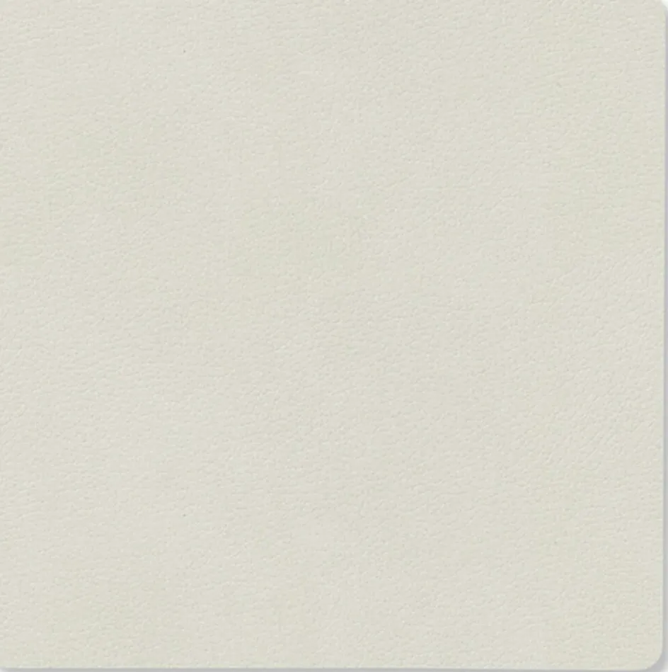 Discount Lind DNA Square Recycled Læder Glasbrik 10x10 cm, Nupo Linen