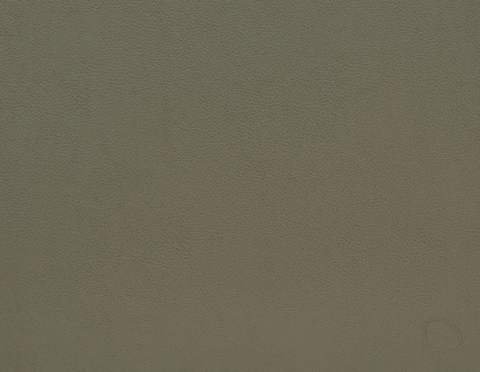 New Lind DNA Square Recycled Læder Dækkeserviet , Serene Moss