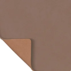 Outlet Lind DNA Square Vendbar Recycled Læder Glasbrik 10x10 cm, Nupo Truffle/Old Rose