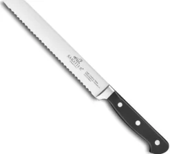 Sale International Pluton Brødkniv 20 cm, Stål/Sort Brødknive
