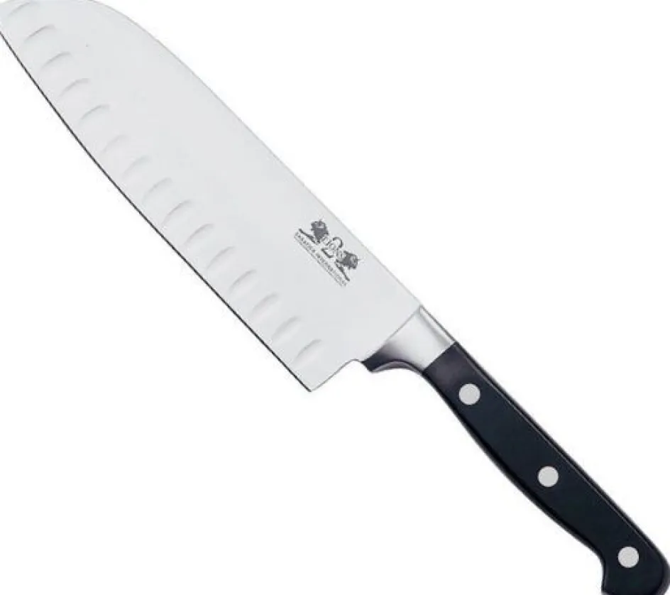 Lion Sabatier International Pluton Santoku Kniv 18 cm, Stål/Sort