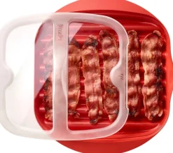 Discount Lékué Bacon Maker, Rød