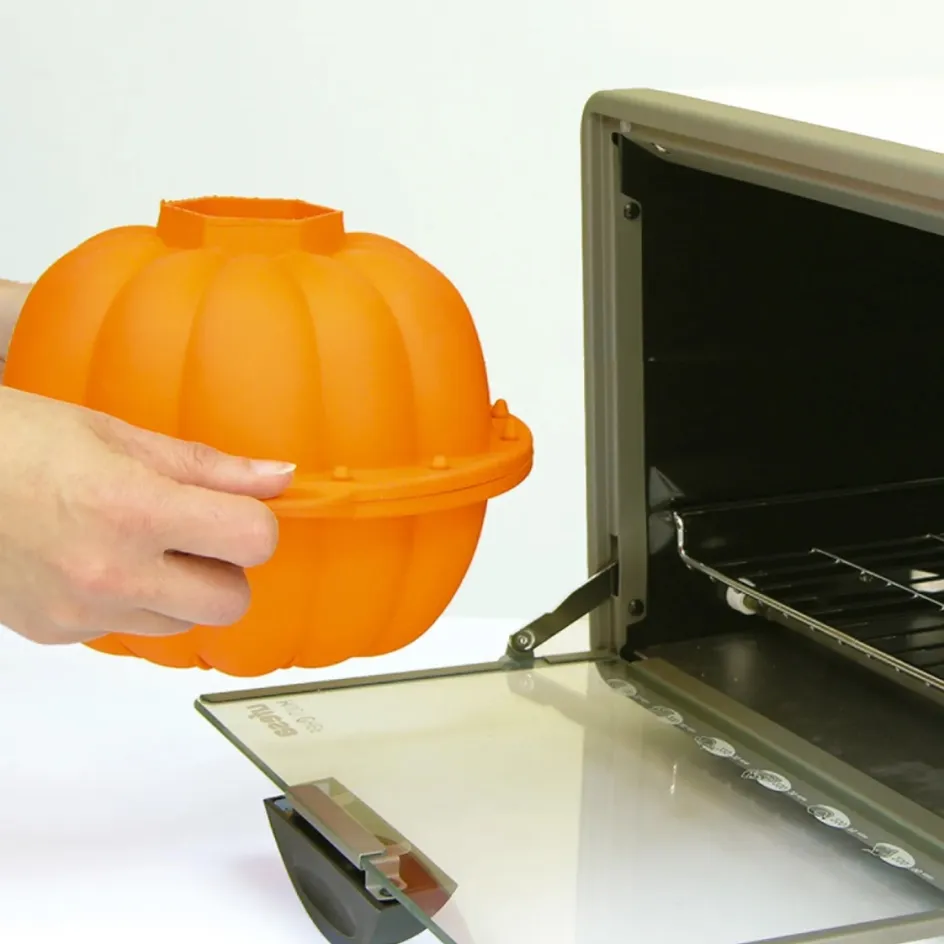 Online Lékué 3D Græskar Bageform 23 cm, Orange