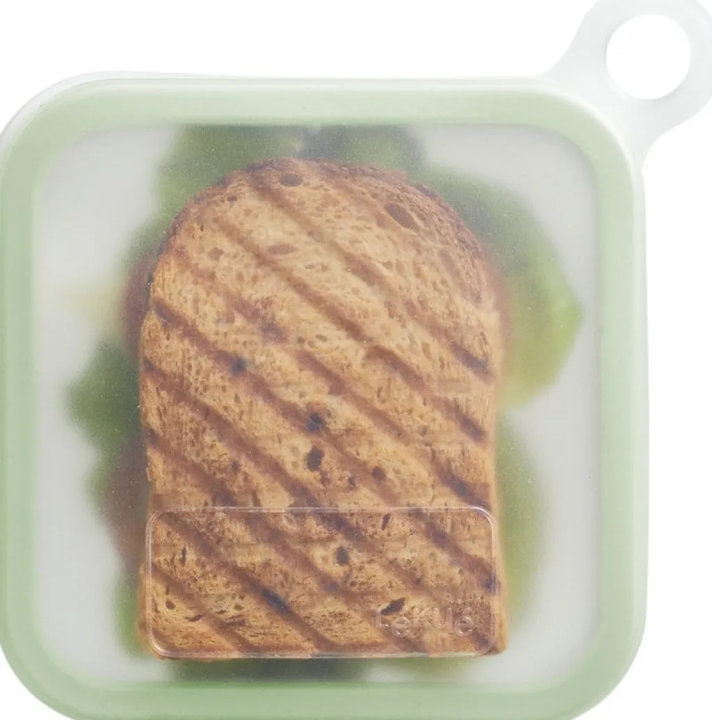 Lékué Opbevaring Til Køkkenet|Madkasser Og -Poser > Genanvendelig Sandwichbox, Grøn