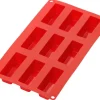 Clearance Kageform 9 Huller 30 cm, Rød Bageforme