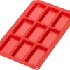 Best Lékué Kageform Financier 9 Huller 30 cm, Rød