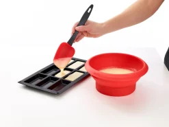 Best Lékué Kageform Financier 9 Huller 30 cm, Rød