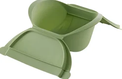 Clearance Microwave Dampkoger 26x18,5 cm, Grøn Madlavning I Mikrobølgeovn
