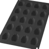 Lékué Bageforme > Mini Madeleine-form 17x30 cm, Grå