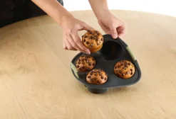 Sale Lékué Muffinform til Airfryer 20 cm, Grå