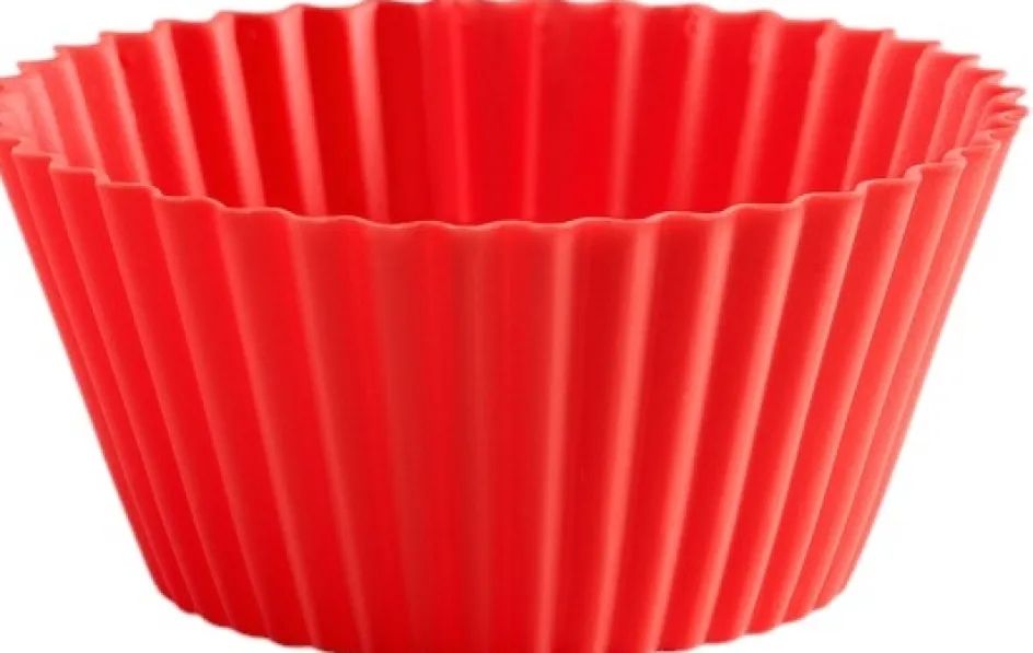 Online Lékué Muffinforme 6 stk. Ø7 cm, Rød