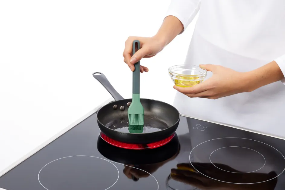 Sale Lékué Non Scratch Bagepensel 21 cm, Grøn