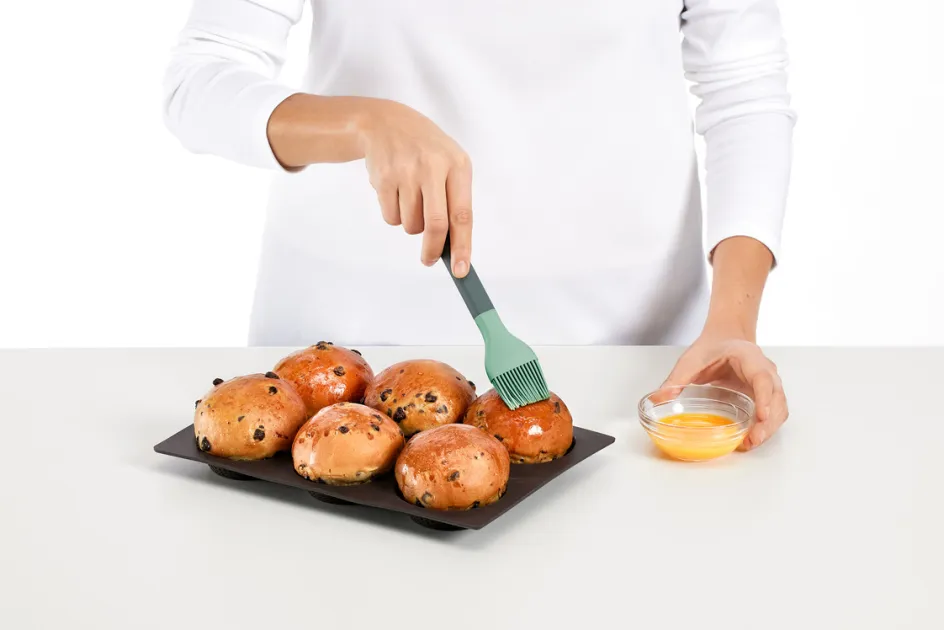 Sale Lékué Non Scratch Bagepensel 21 cm, Grøn