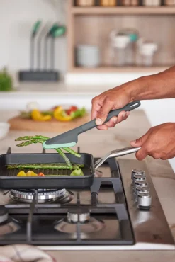 Hot Non Scratch Køkkentang 28,4 cm, Grøn Skeer Og Tænger