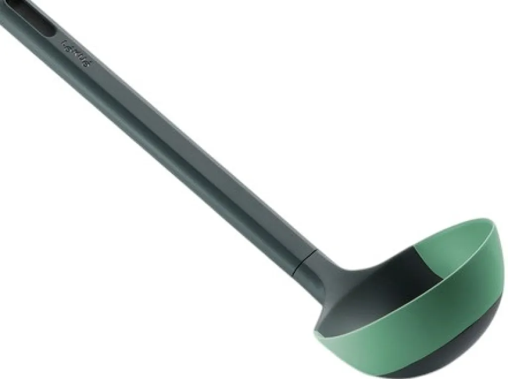 Clearance Non Scratch Suppeske 26 cm, Grøn Skeer Og Tænger