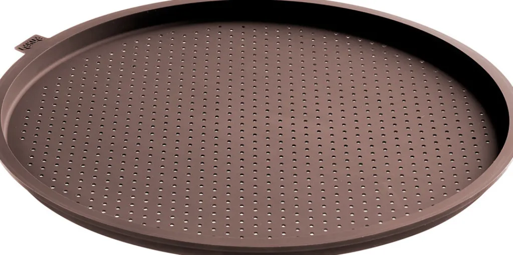 Lékué Bagemåtter > Pizza-bagemåtte Perforeret 36 cm, Brun