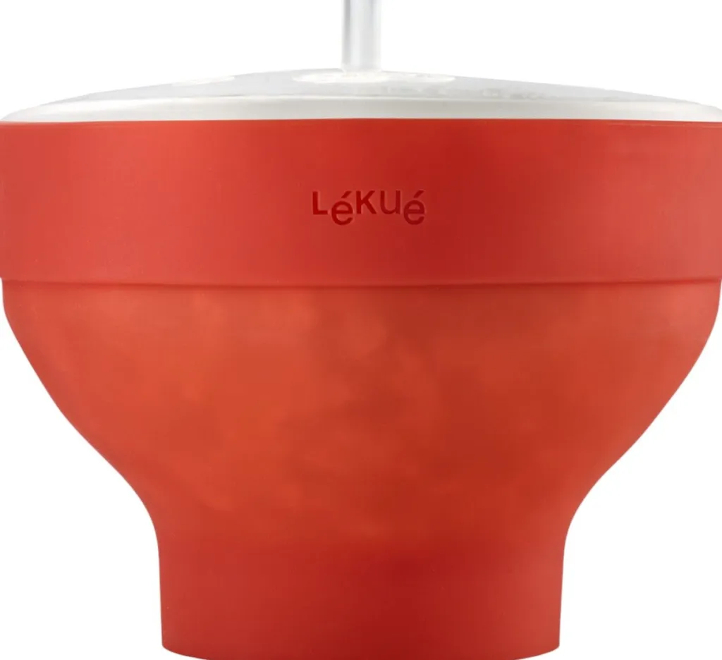 Lékué Madlavning I Mikrobølgeovn > Popcorn Maker, Rød