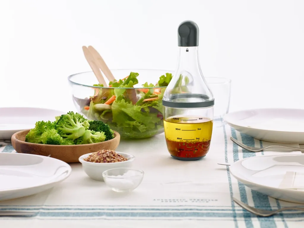 Lékué Dressingflasker, Olie- Og Eddikeflasker|Opbevaring Til Køkkenet > Shaker t. Dressinger 20 cl, Grå