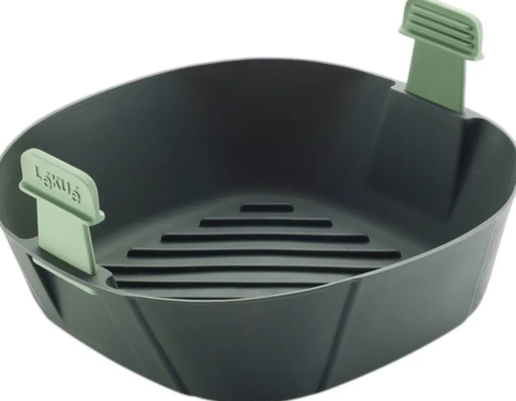 Hot Silikoneform t. Airfryer , Grå Tilberedningsapparater