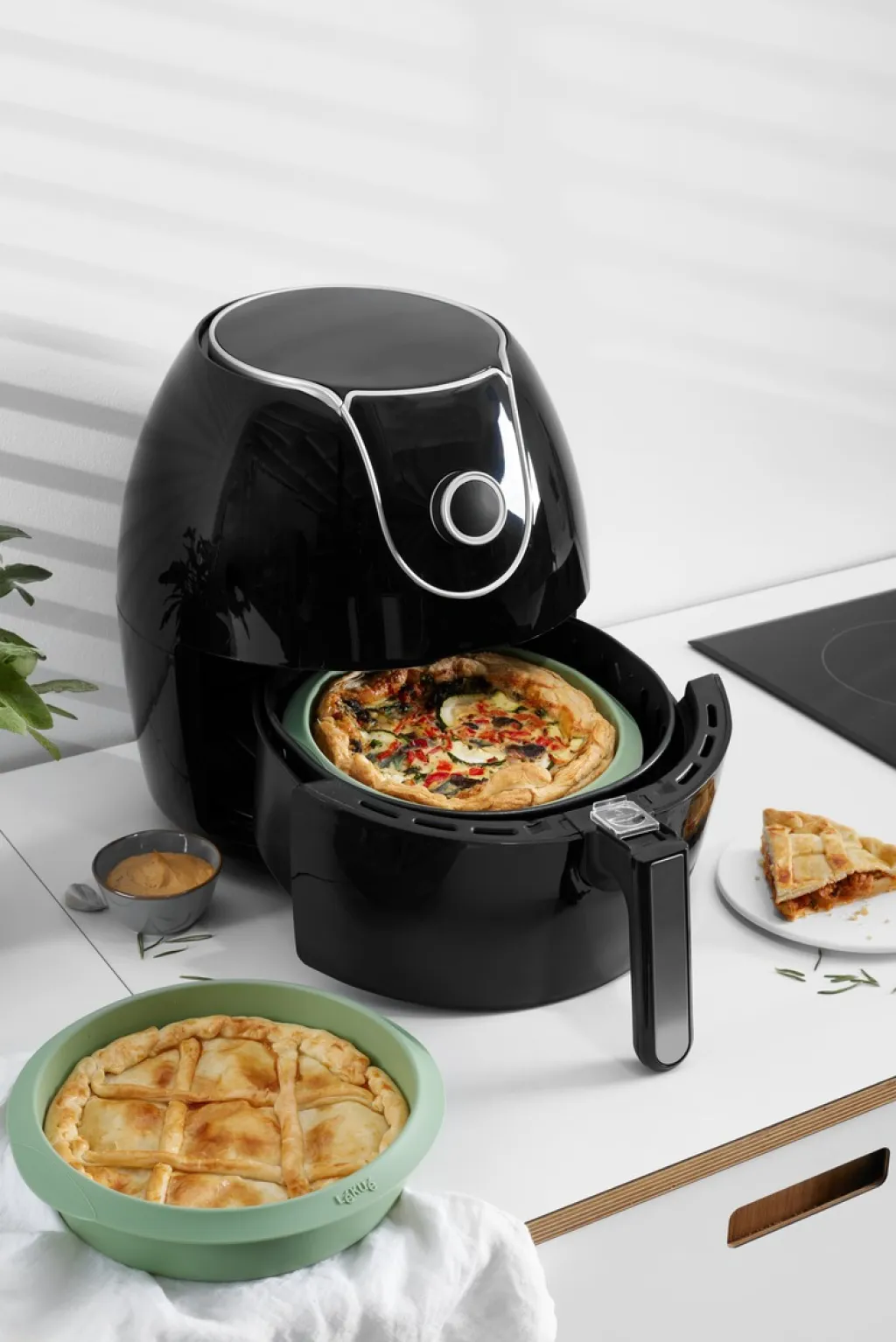 Discount Tilberedningssæt t. Airfryer, Grøn Tilberedningsapparater