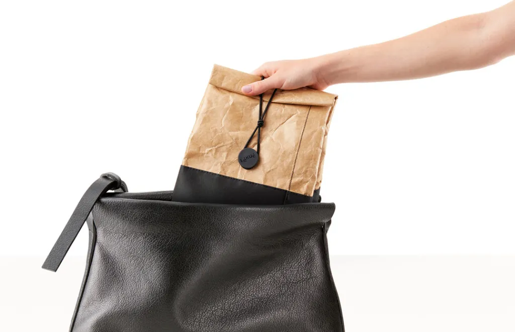 New To Go Madpose 30 cm, Natur Opbevaring Til Køkkenet|Madkasser Og -Poser