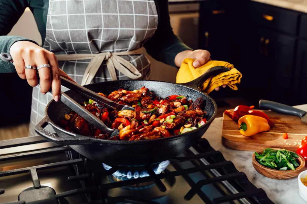 Online Chef Collection Wok 32 cm, Sort Pander