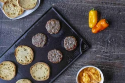 Lodge Bradepander > Classic Collection Grillplade Vendbar , Sort