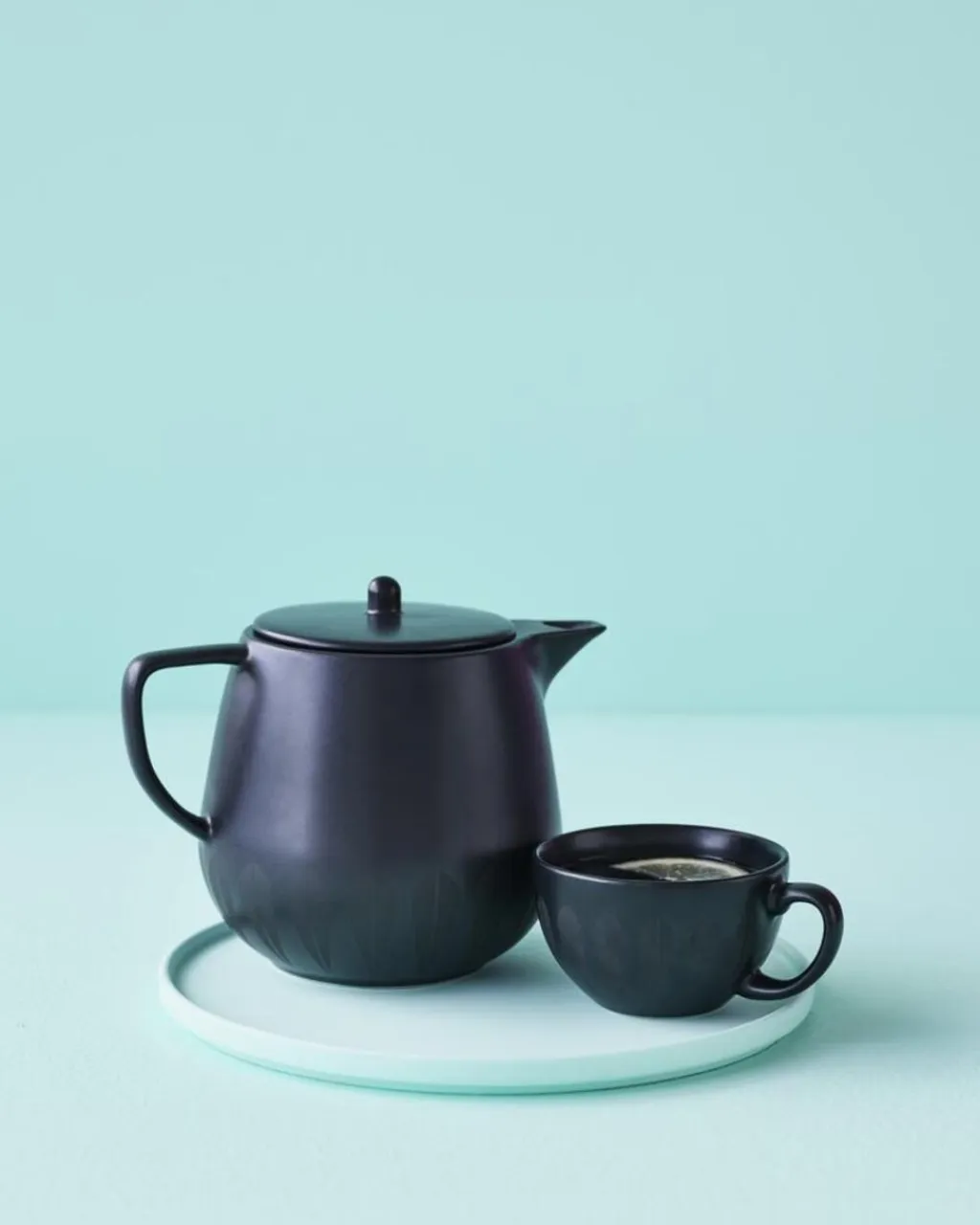 Lucie Kaas Kopper > Lotus Tekop m. Underkop 0,22 L, Sort