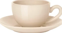 Hot MILK Kop m. Underkop 20 cl, Almond Kopper