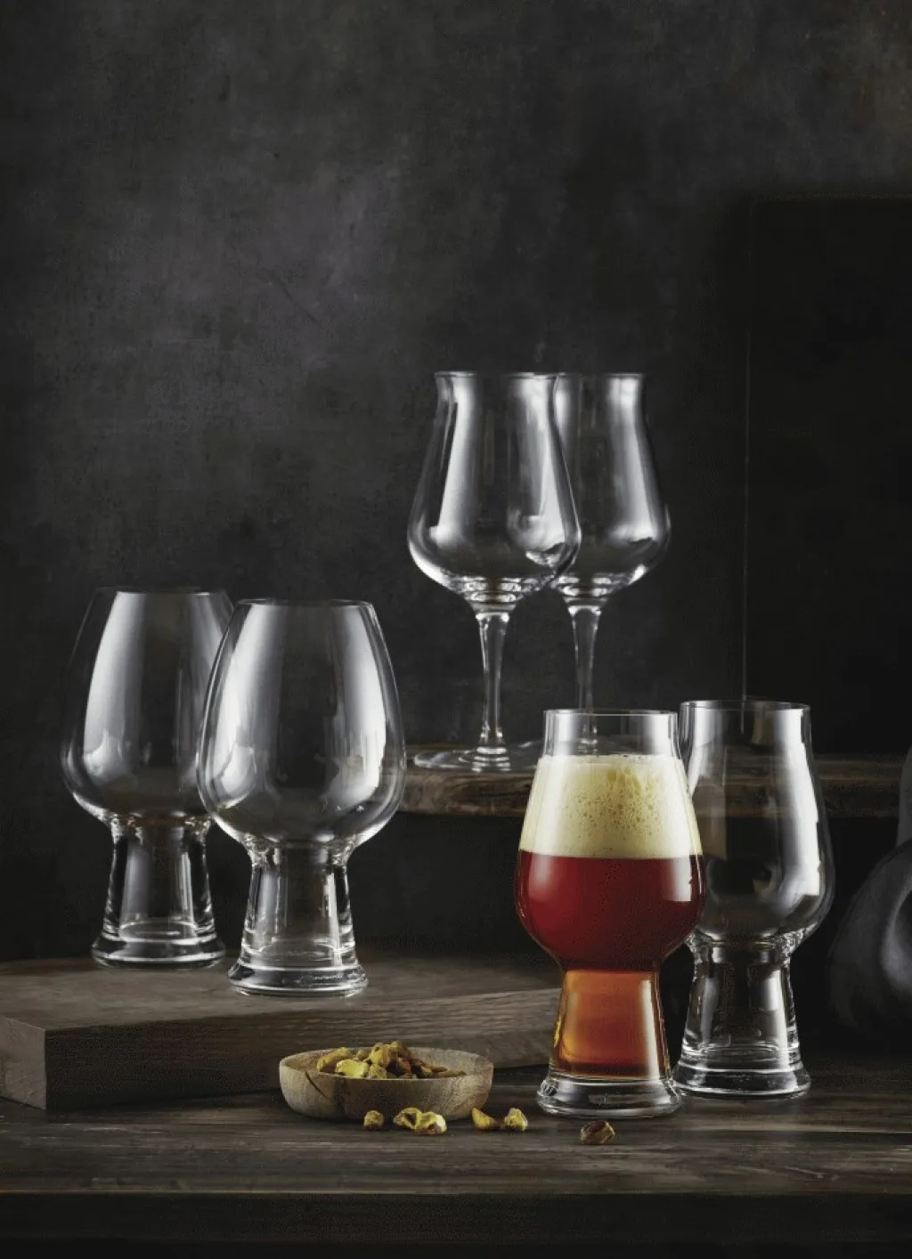 Luigi Bormioli Ølglas > Birrateque Ølglassæt Ale og Hvede Tester 6 stk.