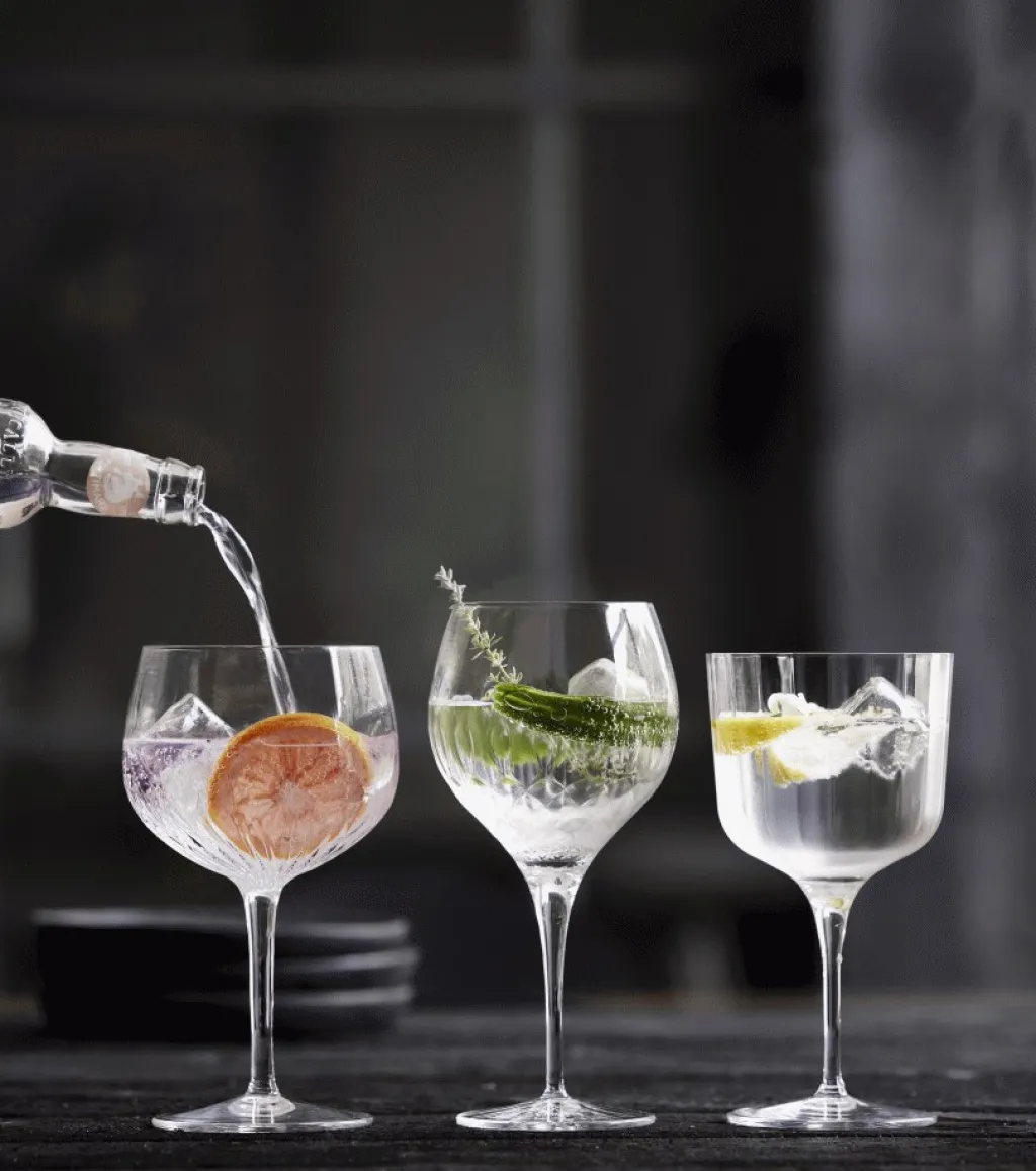 Luigi Bormioli Drinksglas|Drinksglas > Diamante Spansk Gin & Tonic-glas 4 stk. 65 cl